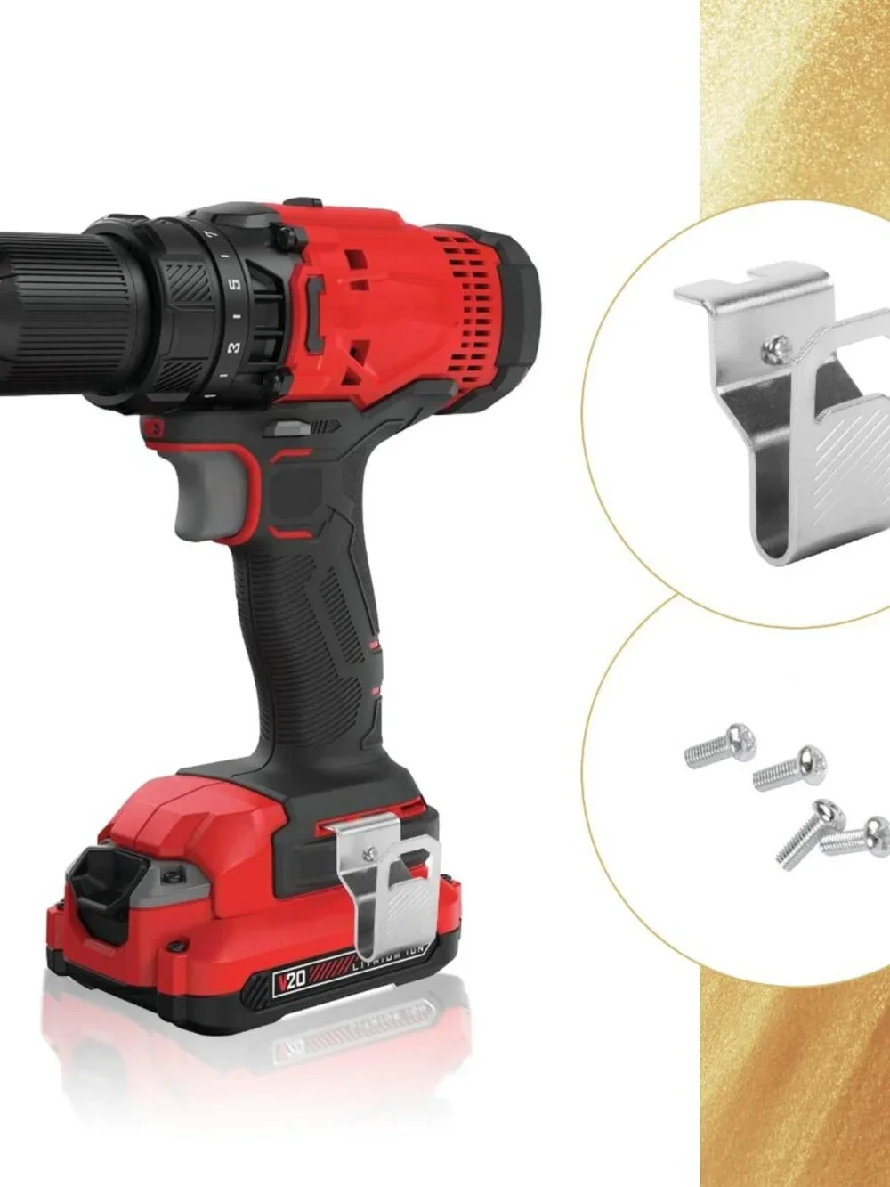 Replacement Craftsman N597001 Locking Clip for Cordless Impact Power Tool Access